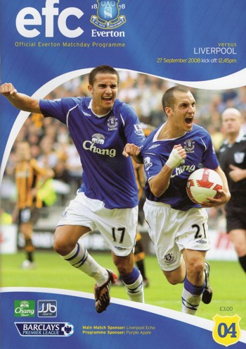 Match programme